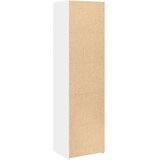  Visoka komoda bijela 50 x 41 x 185 cm od konstruiranog drva | shoptok.hr