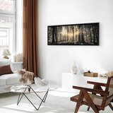  Slika - Forest Sun 120x40 U crnom drvenom okviru | shoptok.hr