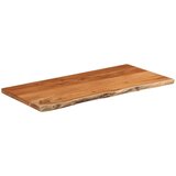 vidaXL Mizna plošča 80x40x2,5 cm pravokotna akacija naraven rob | Shoptok.si