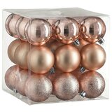 božićne kuglice (ružičasta, promjer: 6 cm, 27 kom.)  božićne kuglice (ružičasta, promjer: 6 cm, 27 kom.) Slike