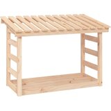  Stalak za drva za ogrjev 108x64,5x78 cm od masivne borovine | shoptok.hr