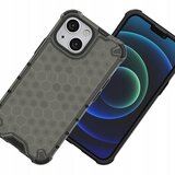 HURTEL HONEYCOMB ETUI CASE OBUDOWA POKROWIEC FUTERAŁ DO IPHONE 13 MINI CZARNY, (21911084) | Shoptok.si