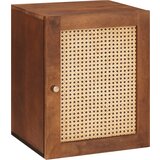 vidaXL Kopalniška omarica s polico s shranjevanjem z vrati Rjava 38 x 33.5 x 48 cm | Shoptok.si