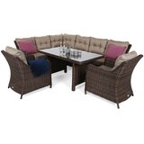  Lijevi kutni set California Brown Mat / Brown Melange | shoptok.hr