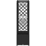  Povišeni krevet s mrežom i krovom Crna 204 x 40 x 141 cm PP | Eponuda.ba