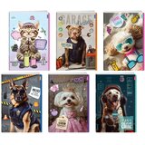 Play Tefto, blokčić, A6, karo, 80 listova, Fuzzy pets Cene