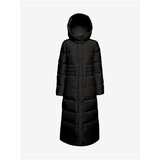 Geox Black Women's Quilted Winter Coat with Hood - Women Cene