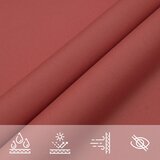  Jedro protiv sunca od tkanine trokutasto 2,5x2,5x3,5 m terakota | shoptok.hr