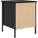  Noćni ormarić s ladicama Crni hrast 40 x 42 x 50 cm | Eponuda.com