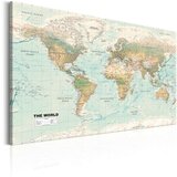  Slika - World Map: Beautiful World 120x80 Cijene