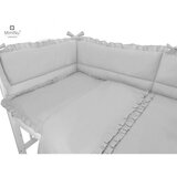 MimiNu Royal navlaka za posteljinu 2 dijela 120x90 cm, siva | Shoptok.si