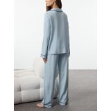 Trendyol Ženski set pidžame Thmaw25Pt00179, Svetloplavi | Eponuda.com