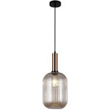  ITALUX PND-5588-1L-BRO+AMB - Luster na sajli ANTIOLA 1xE27/40W/230V bronza | Eponuda.com