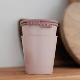 Bibs set 2 lončkov s pokrovom blush | Shoptok.si