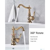 EYN Antična - rustikalna kopalniška armatura | Pipa AQB1600 — 30 cm | Shoptok.si