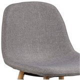 CARRYHOME BARSKI STOL, svetlo siva | Shoptok.si