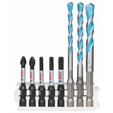 Bosch Hex-9 MultiConstruction 5,6,8mm; Impact Power bit 50mm PH2, PZ2, T20, T25, T30 2608577144 | ePonuda.com