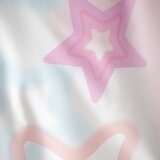 Catherine Lansfield Bela/rožnata otroška posteljnina za zakonsko posteljo 200x200 cm Ombre Stars – | Shoptok.si