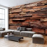  Samoljepljiva foto tapeta - Rustic Style: Forest Cottage 98x70 Cijene