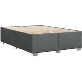 vidaXL Krevet s oprugama i madracem tamnosivi 140x190 cm od tkanine | shoptok.hr