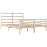  Za krevet od masivne borovine 120x190 cm 4FT mali bračni | shoptok.hr