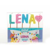 Festa Natalis, rođendanska svećica, odaberite ime Lena Cene