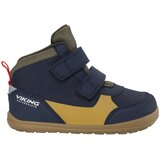 Viking čevelj gležnjar - membrana 56310 Aspen barefoot F navy/mustard 27 | Shoptok.si