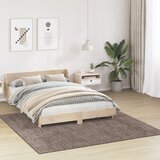 vidaXL preproga Rjava Poliester 200 x 200 cm Preproga za površine | Shoptok.si