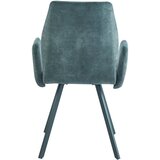 XXXL Naslanjač Johanna 2, Temno Zelena, Žamet | Shoptok.si