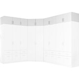 Premium Living nastavek za omaro celle, bela, š. 181 cm | Shoptok.si