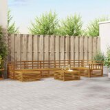  Set vanjskih sofa 8 kom. Prirodna | shoptok.hr