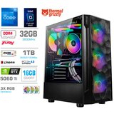 MEGA Računalnik TWR S7 i7-12700K/RTX5060Ti-16GB/32GB/1TB-4.0/750W/Brez OS RGB, (22097707) | Shoptok.si