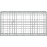  Gabion s 5 mm žicom i mrežom 5x5 cm 100x20x50 cm | shoptok.hr