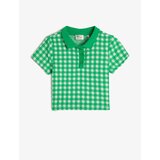 Koton Polo T-shirt - Green - Regular fit Cene
