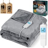 Berdsen BD-960 plush electric blanket 180 x 160 cm for ultimate comfort, (21740380) Cene