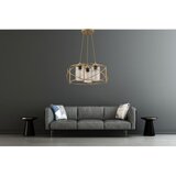 Opviq Dratkruh Glass - Gold, Grey GoldGrey Chandelier Cene