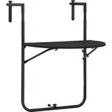 vidaXL Viseći balkonski stol crni 60 x 64 x 83,5 cm plastični Cijene