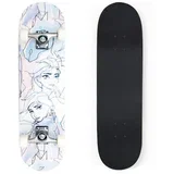 dječji drveni skateboard Frozen