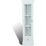 Maison Chic Elegantna Knjižna omara - Knjižni regal s 3 policami bela iz lesa, (21724591) | Shoptok.si