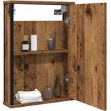  Kupaonski ormarić s ogledalom, staro drvo, 42x12x60 cm, inženjerski drvo | shoptok.hr
