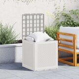  Vrtna shrambna škatla bela 55x53x57 cm PP | Shoptok.si