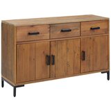 vidaXL Komoda smeđa 110 x 35 x 70 cm od masivne borovine | shoptok.hr
