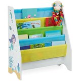 Kinder Home Dječja polica za knjige, organizator, sekcija, biblioteka za dječju sobu - sirena | shoptok.hr