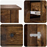 Namještaj za kućni kavez Dimljeni hrast 80 x 47,5 x 80 cm | shoptok.hr