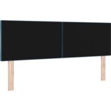  LED uzglavlje s dijamantnim blokovima tamno plavo 144 cm baršun | shoptok.hr