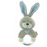 Plišana ropotuljica pes sivo-modra | Shoptok.si