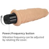 Lovetoy Real Feel - realistični vibrator - 19 cm (prirodni) | shoptok.hr