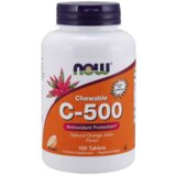 Now Foods Vitamin C-500 z okusom češnje NOW, 500 mg (100 žvečljivih tablet) | Shoptok.si