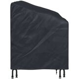 vidaXL Pokrivač za vrtnu klupu Crna 205 x 85 x 65 / 94 cm 420D tkanina | shoptok.hr