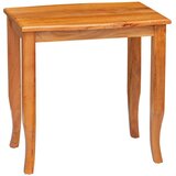  Nesting stranske mize 3 pcs Naravna Masivni mahagonijev les, (5000201823) | Shoptok.si
